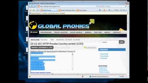 Free Tons Scrapebox Proxies