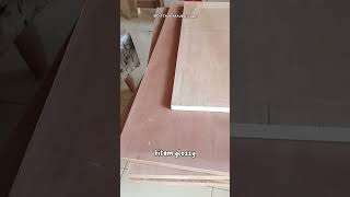 Cipta Jaya - Papan Kayu Meja Ambalan Lebar 50 cm Furniture Kamar Aesthetic Lipat Tempel Dinding Kayu Belajar Lesehan Gantung Laptop Besar Kecil Besi T