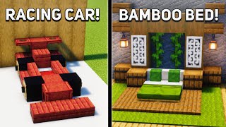 Minecraft: 7+ Bed Designs & Ideas!