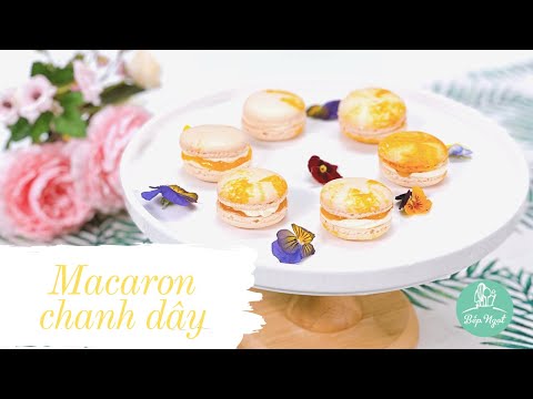 Video: Bánh Macaron Dừa Chanh