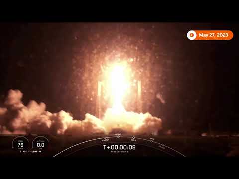 SpaceX Launches Late Night Rocket For Arabsat