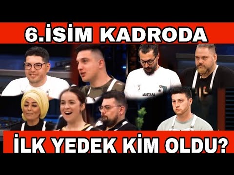 masterchef allstar 6.olarak kadroya kim dahil oldu⁉️masterchef yeni bölüm , ilk yedek yarışmacı kim?