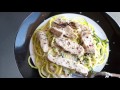 LOW-CARB BODYBUILDING CHICKEN ALFREDO!!! (15g Carbs & 40g Protein)