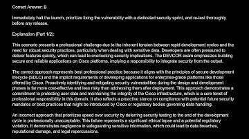350 901 Developing Applications using Cisco Core Platforms and APIs  DEVCOR  Free Practice Test And