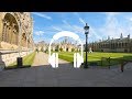 Cambridge: Historic walk from Trinity College to King's College [Binaural Audio]