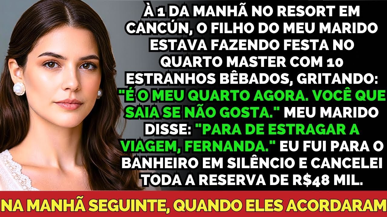 O Filho Do Marido Trouxe 10 Pessoas À 1h — Cancelei R$48 Mil