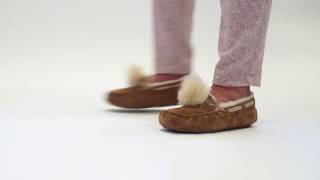 ugg pom pom moccasins