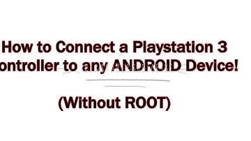 How To Connect PS3 Controller To Android! Without Root