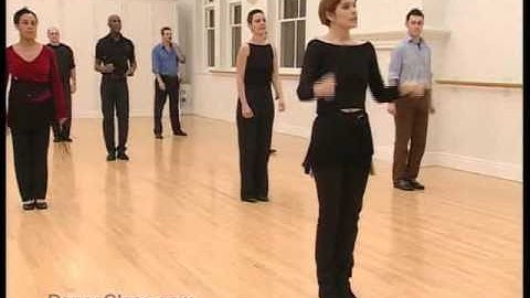 Salsa Basic Cumbia Step practised to music 14/22