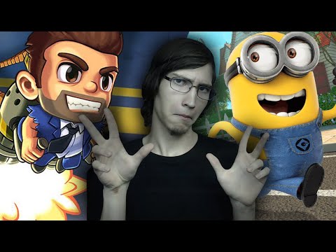 НОСТАЛЬГИЯ ПО ИГРАМ ОТ HALFBRICK И GAMELOFT | Jetpack Joyride, Fruit Ninja, Six guns, Minion Rush...