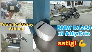 Smart Toilet installation at may Sticker na ang Team Kabahay💪