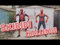 SKIBIDI CHALLENGE Little Big . SPIDER MAN and DEADPOOL ТАНЦУЮТ