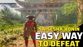 Assassin's Creed Shadows | Saisesha Ronin's Easy Defeat Gameplay | Assassinate Kimura Kei