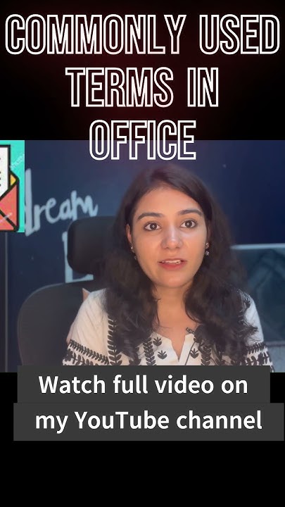 commonly-used-words-in-office-ooo-meaning-youtubeshorts-corporate