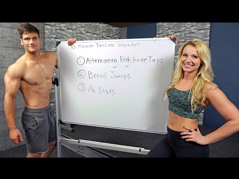 How To Lose Weight Fast By Doing 10-Minute Fat-Burning Cardio With Connor & Kelly