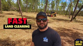 Transforming Paisley, Florida: 1 Acre Forestry Mulching & Driveway Creation! | TreeAi Forestry 8'