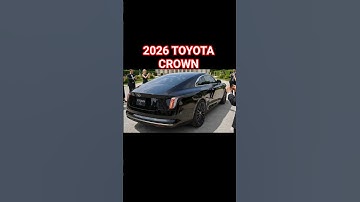 2026 Toyota Crown REVEALED — The Insane Upgrade Everyone’s Talking About!