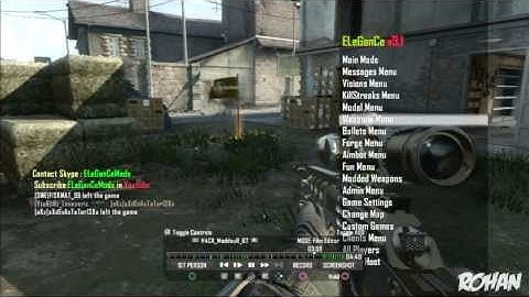 BO2 - God Mode Hack, Constant UAV, Aimbot, HACKER EXPOSED on PS3 (Black Ops 2)