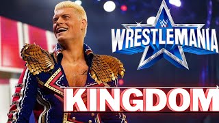 The American Nightmare Cody Rhodes  WWE Theme Song - Kingdom 2022 | 1 HR