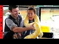 BIG SNAKE SQUEEZES small Girl with CHANDLER'S WILD LIFE!