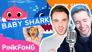 DanTDM & Ali-A Sings Baby Shark by Pinkfong!