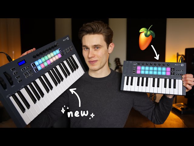 The First FL Studio Keyboards - Novation FLkey Mini and FLkey 37 First Look class=