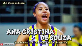 Ana Cristina de Souza│Match MVP│ Fenerbahce Opet vs Imoco Volley Conegliano│CEV Champion League 2023
