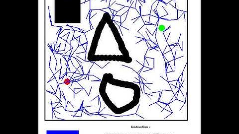 Holonomic robot RRT with pygame drawn obstacles