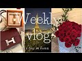 Weekly vlog v day in paris another hermes bag  more