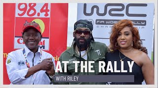 At the Rally with Riley, Tarrus promises a great performance at the WRC Koroga Festival
