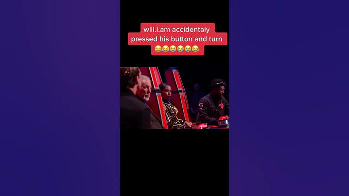 Will.i.am accidentally pressed the button #william...
