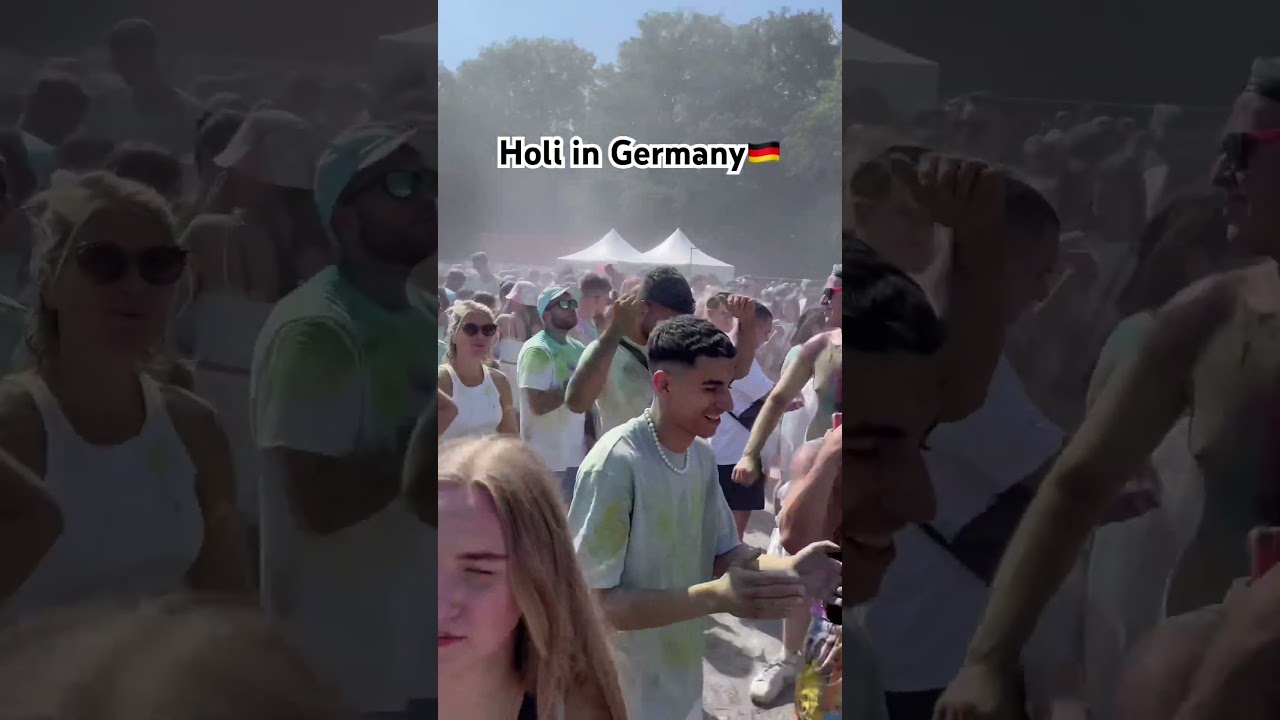 Holi in Germany 🇩🇪 