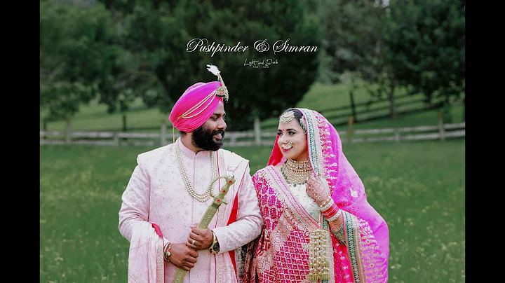Best Outdoor Sikh Wedding Film 2022 II Pushpinder ...