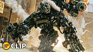 Autobots vs Decepticons - Battle of Mission City | Transformers (2007) Movie Clip HD 4K