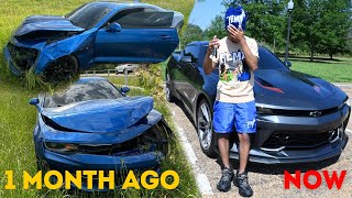 He Pulled Up In His New Camaro SS After Wreck! + POV Drive & Pulls