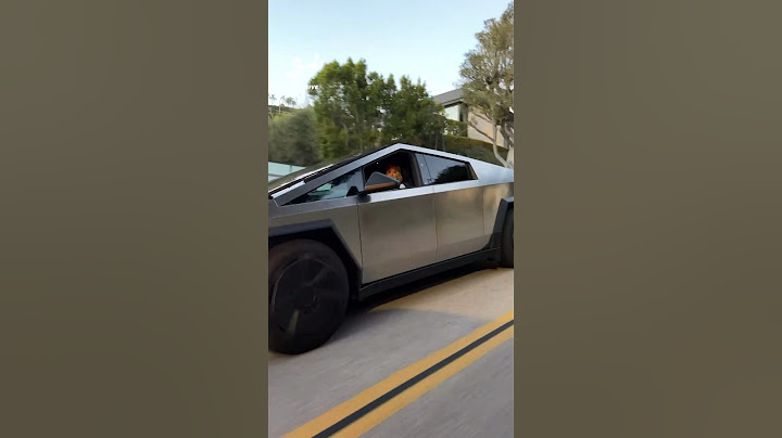 My new Tesla Cybertruck is like a truck delivered from 2054! 😍🛻 #tesla #cybertruck #ev