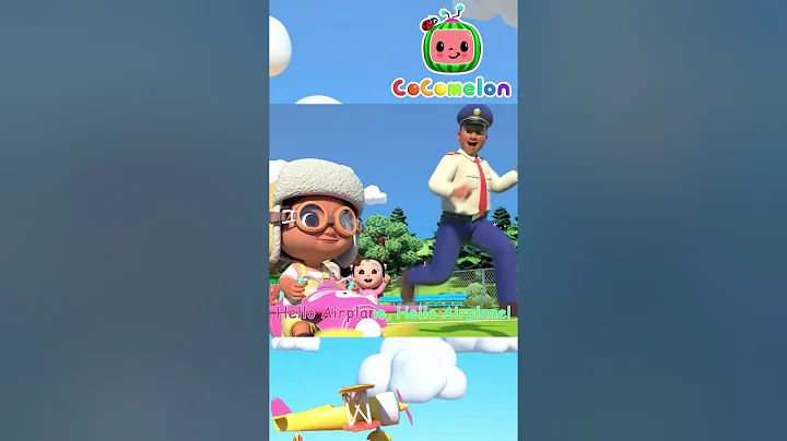 Hello Airplane Song #Shorts | CoComelon Nursery Rhymes and Kids Songs