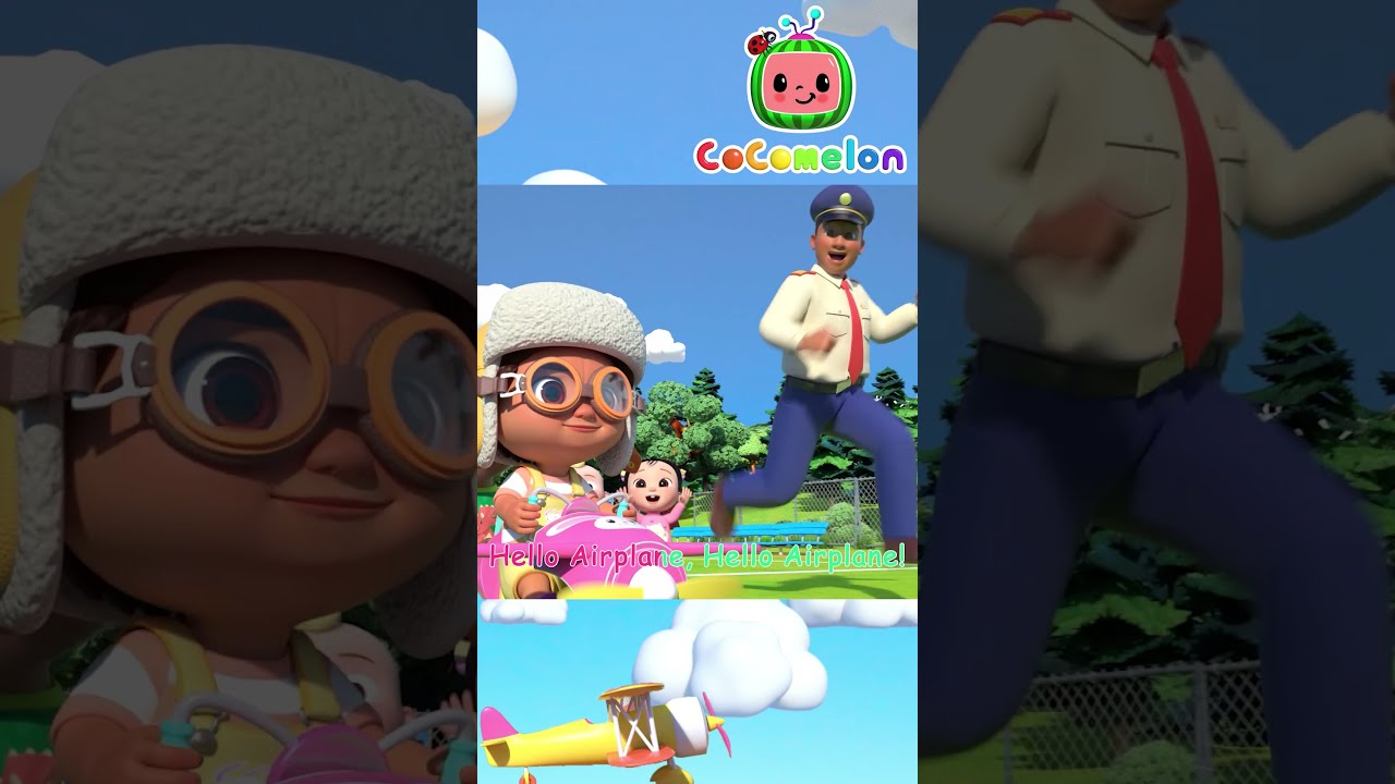Hello Airplane Song Shorts CoComelon Nursery Rhymes And Kids Songs