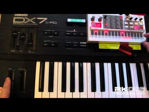 Korg Volca Sample & RK-002 pattern sequencing