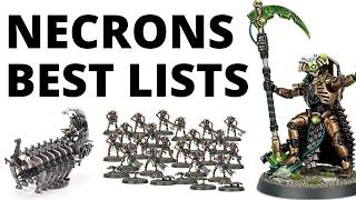 Six Strong Necrons Army Lists - Whats Winning For The Necrons Right Now?