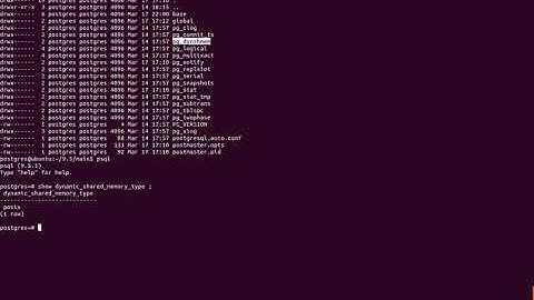 Curso de PostgreSQL Administração 07 - Arquivos e diretórios