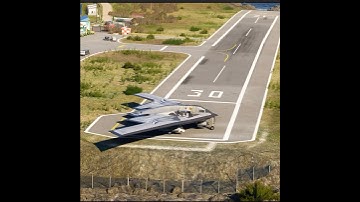 B-2 Bomber Takeoff and Return to US base