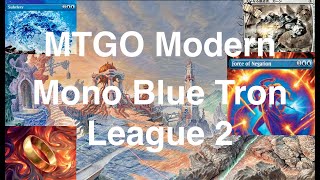 MTGO Modern - Mono Blue Tron League 2