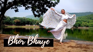 BHOR BHAYE PANGHAT PE | Lata Mangeshkar | Dance Cover | Maushmi Choreography