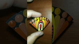 Day 9/30 of posting mini dot mandalas | Tu mila to haina | #dotmandalaart #dotmandala #youtubeshorts