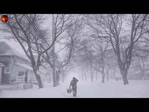 Kar Fırtınası Sesi, Rüzgar Sesi, Rahatlatıcı Doğa Sesleri, Blizzard Howling Wind, Storm Sounds