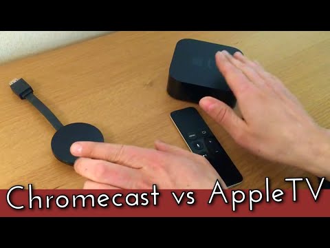 Jämförelse Chromecast och Apple TV