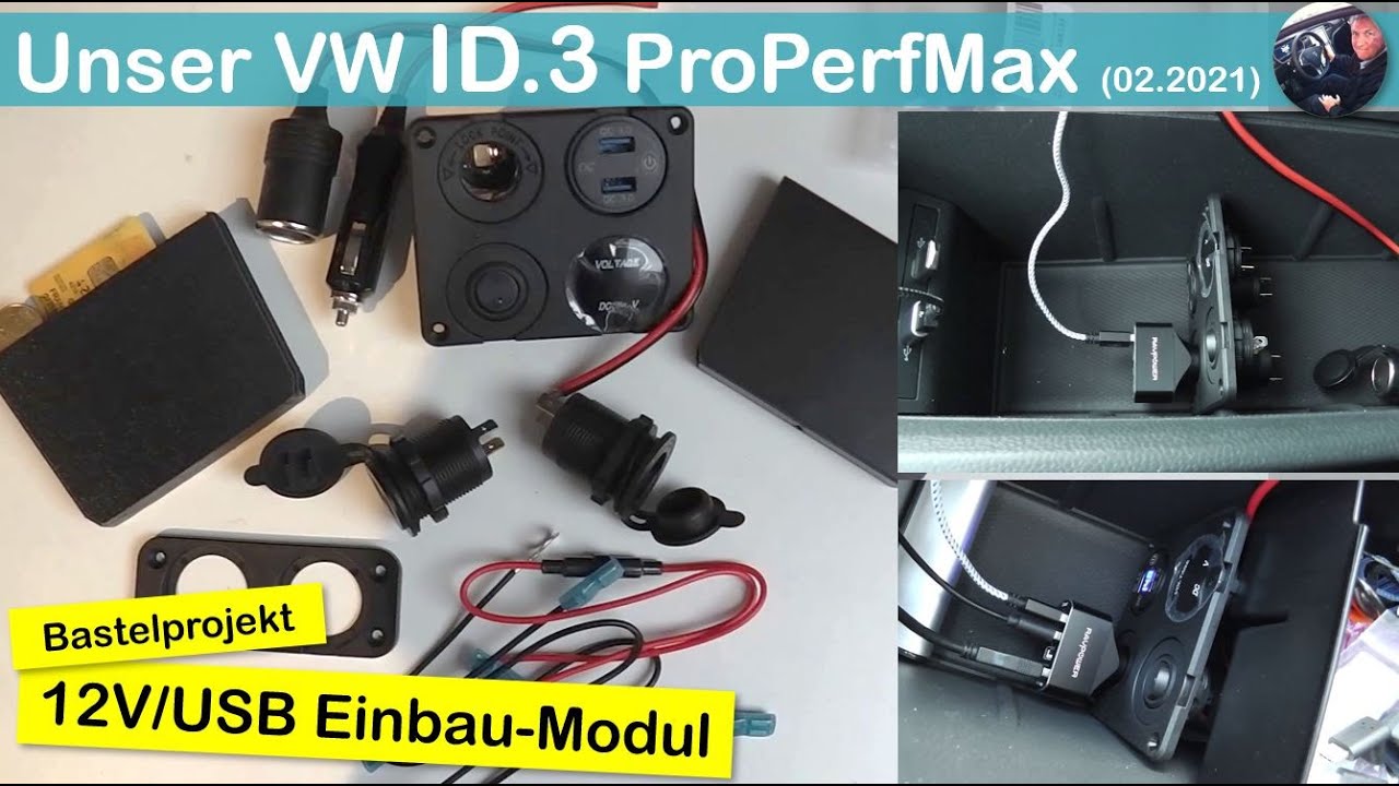 Bastelprojekt 12V Modul im VW ID.3