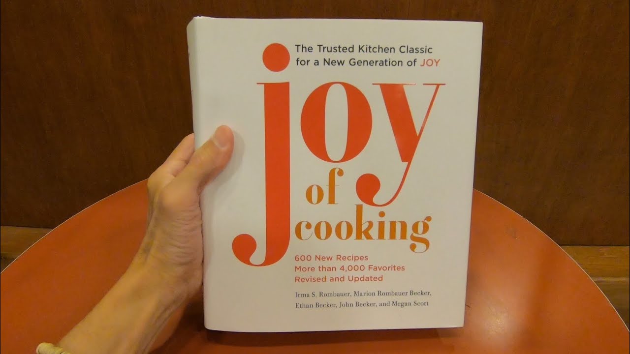 JOY OF COOKING BOOK IRMA ROMBAUER COOKBOOK BOOKS CLOSE UP AND INSIDE LOOK YouTube JOY OF COOKING BOOK IRMA ROMBAUER COOKBOOK BOOKS CLOSE UP AND INSIDE LOOK YouTube