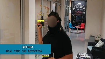 3D THEA - Real Time Gun Detection